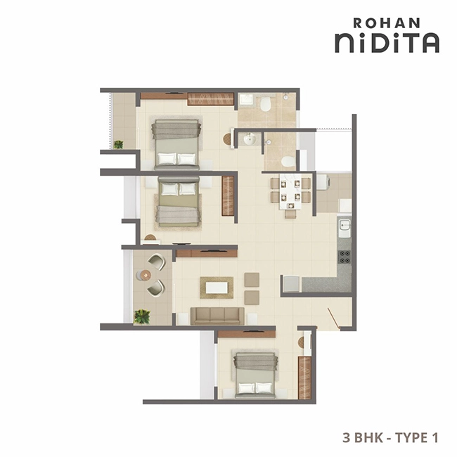 Rohan Ekam | Luxury 2, 3 & 4 BHK Homes in Balewadi Pune